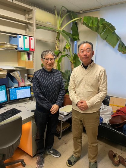 森田と小谷先生