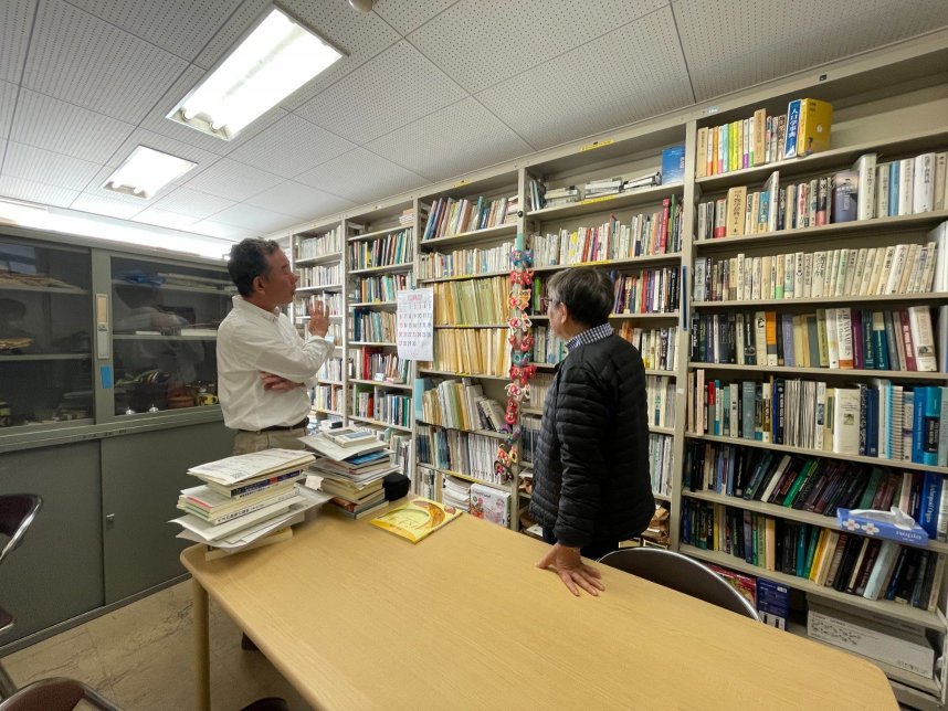 島バナナ研究の参考に行った銀座「バナナジュース」の店先